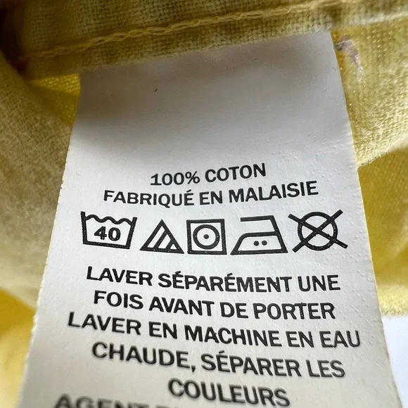 LL Bean Mens Traditional Fit Short Sleeve Button Up Shirt Khaki Tan L-Reg - Picture 4 of 8